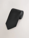 Black Textured Tie