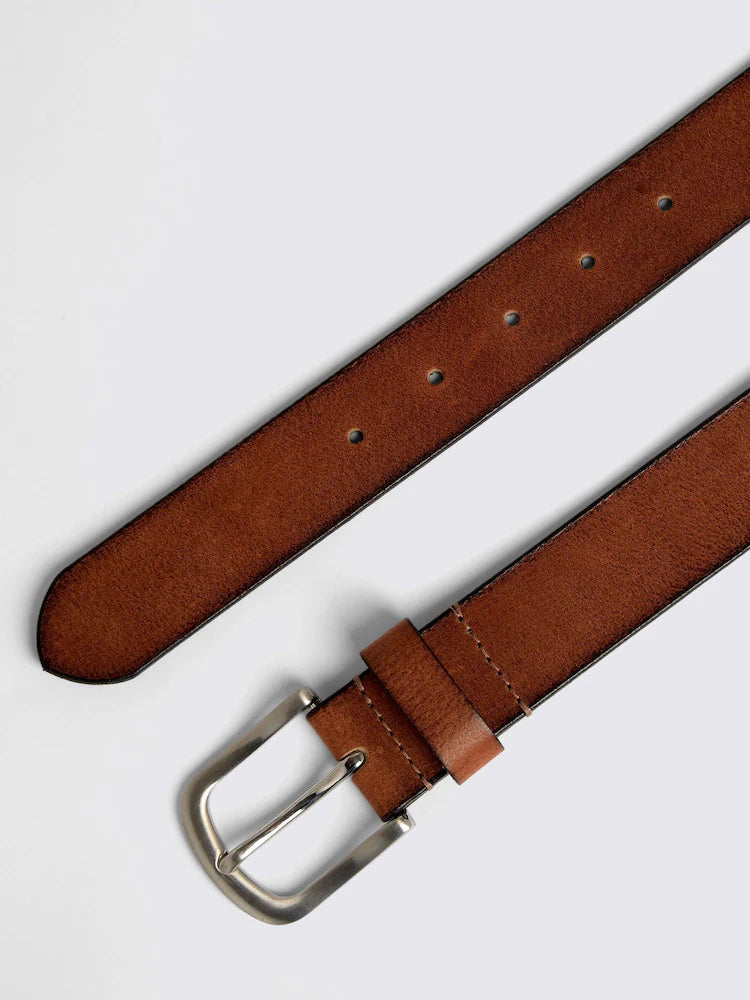 Tan Casual Leather Belt