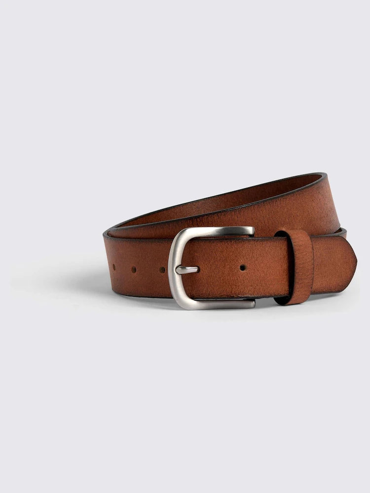 Tan Casual Leather Belt