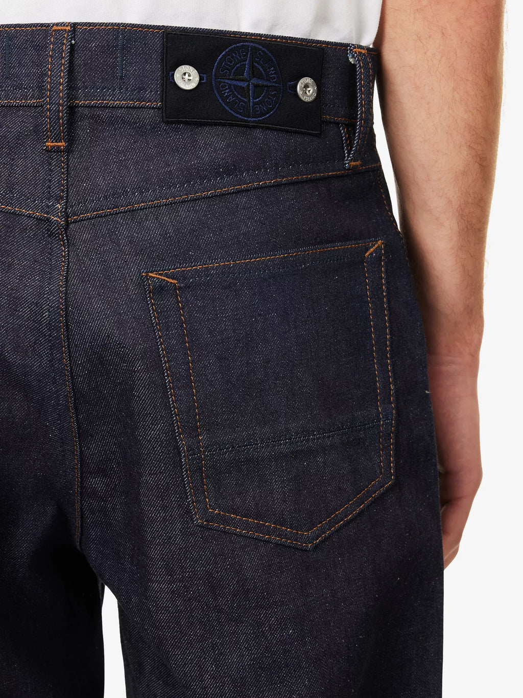 Raw Loose-Fit Denim Jeans