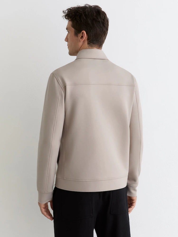 Medina Premium Interlock Zip-Through Overshirt
