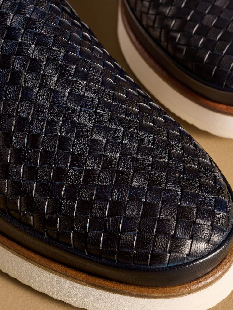 Navy Sanmarino 2 Slip-On Trainers